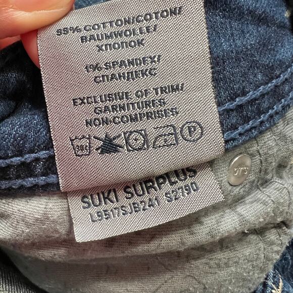 Silver Jeans Suki Surplus Bootcut Stretch Denim Size 28 - Picture 8 of 11